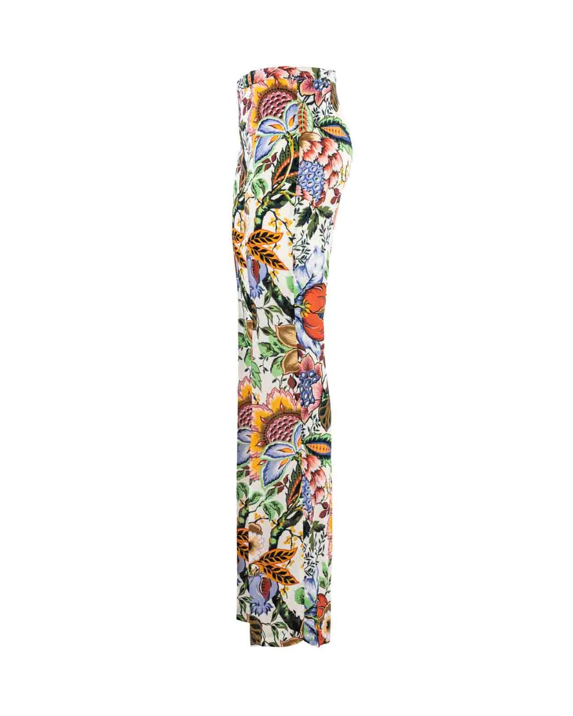 shop ETRO Saldi Pantalone: Etro pantaloni bouquet multicolori.
Pantaloni palazzo dalla linea slim con piega stirata.
Realizzato in sablé stretch con stampa d'ispirazione bouquet multicolor all over.
97% viscosa, 3% elastan.
Vestibilità slim.
Vita alta.
Chiusura cerniera sul retro.
Fabbricato in Italia.. WREA0006 99SPD52-X0800 number 1961051